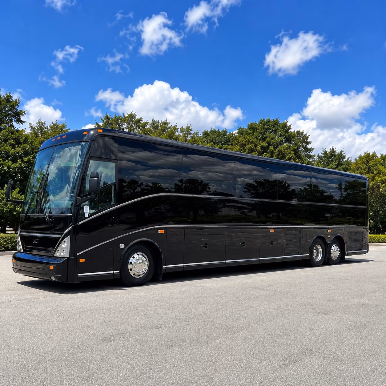charter buses for large prom groups at fayette county high schools