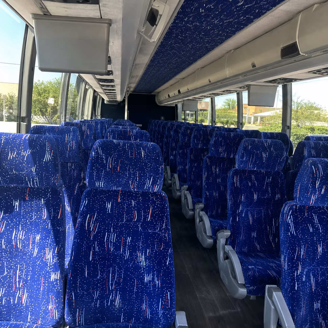 lexington charter bus interior gallery