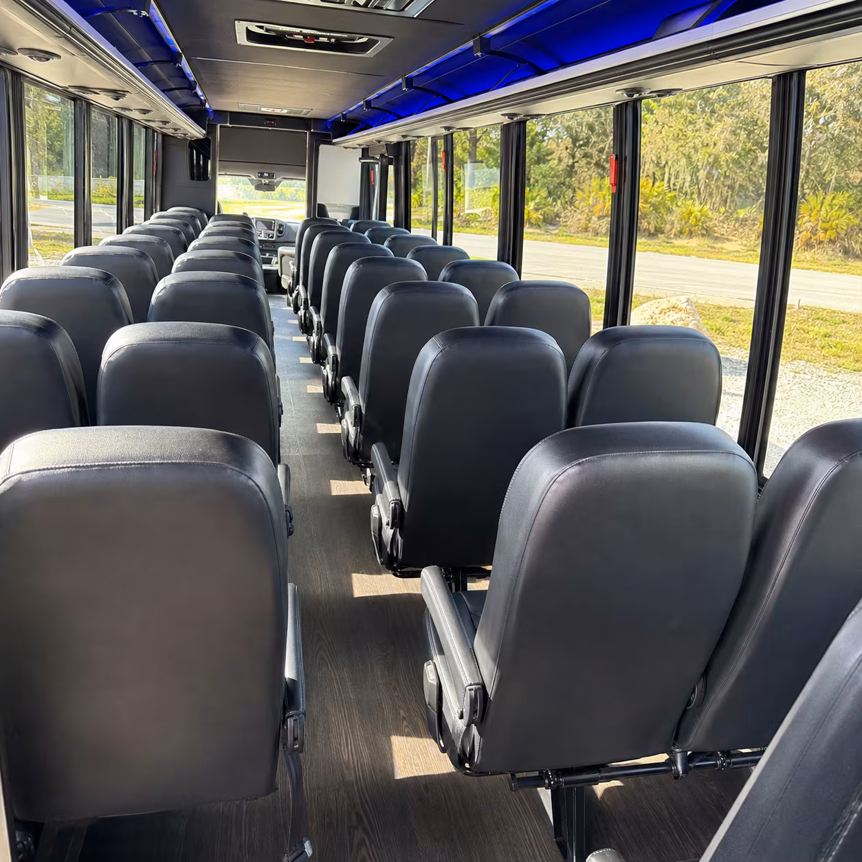 lexington employee transportation onboard seating