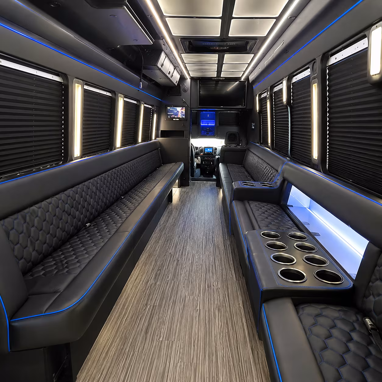 lexington party bus rentals inside