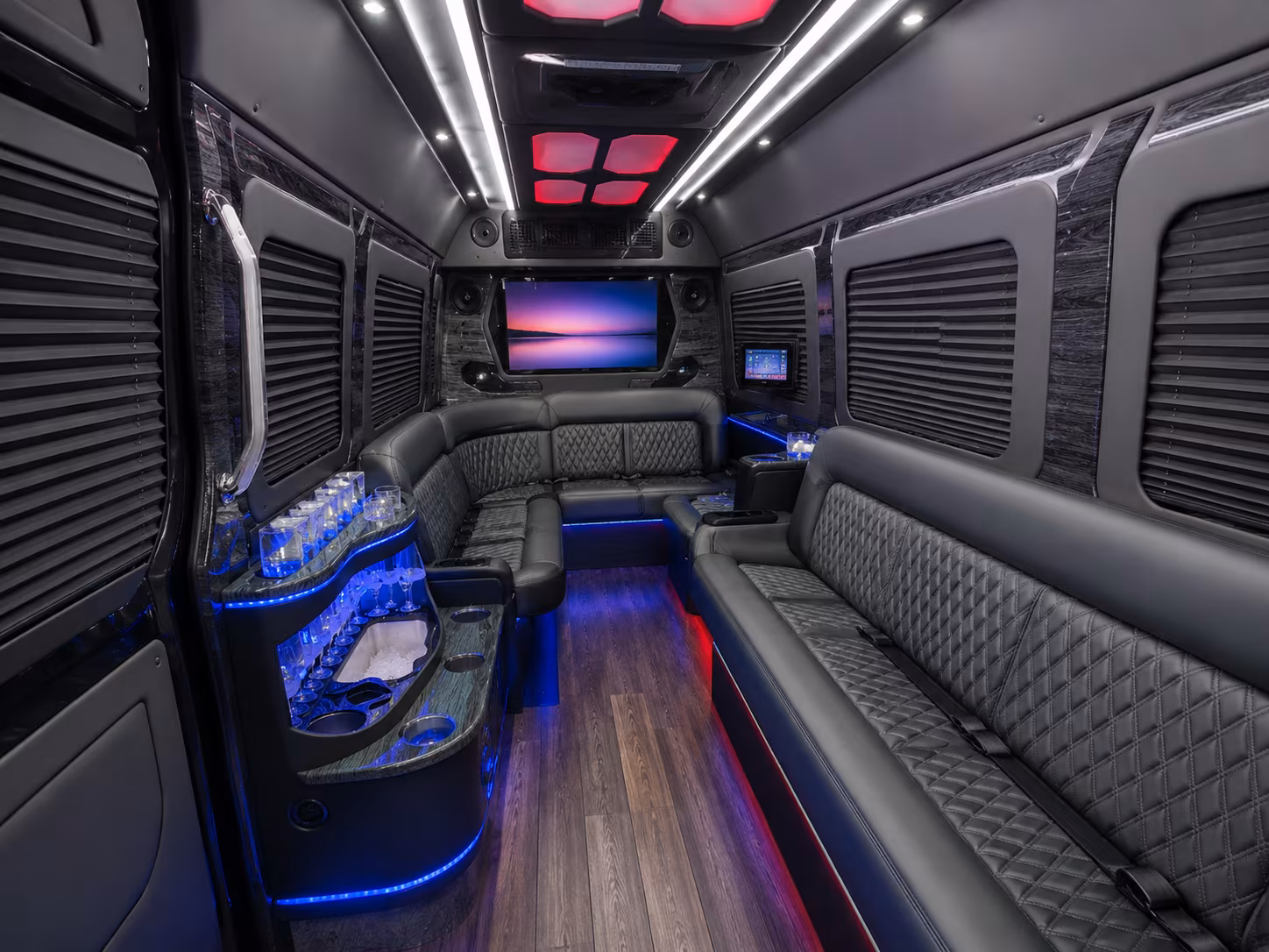 lexington private event transportation onboard seating