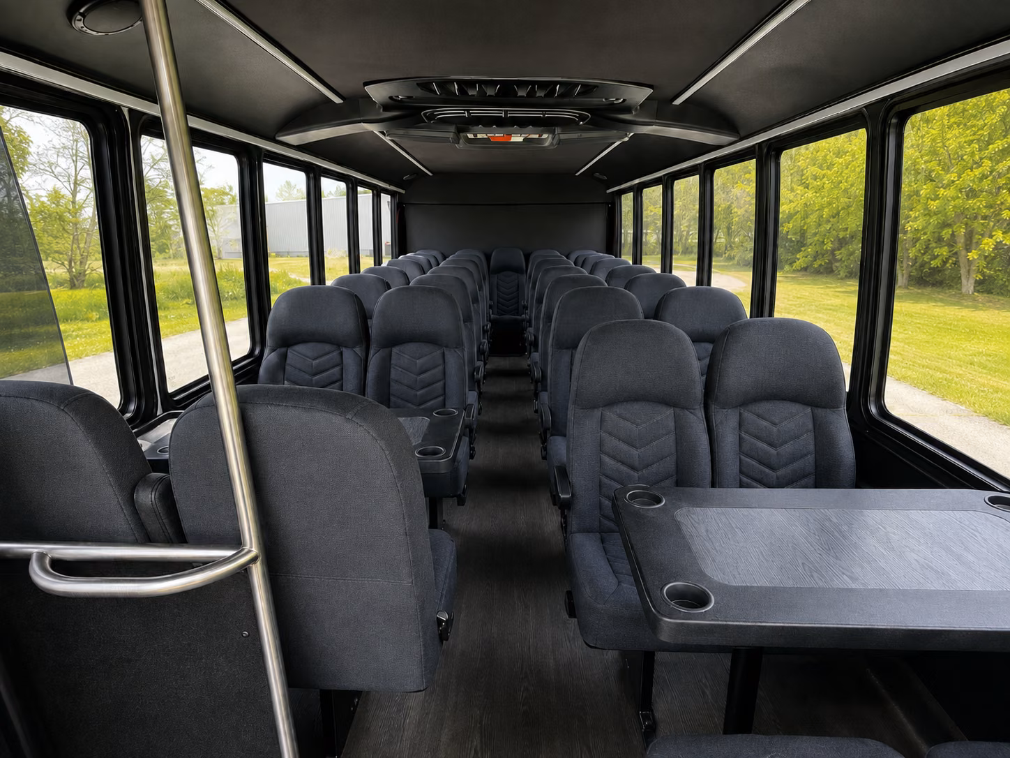 lexington wedding transportation onboard seating